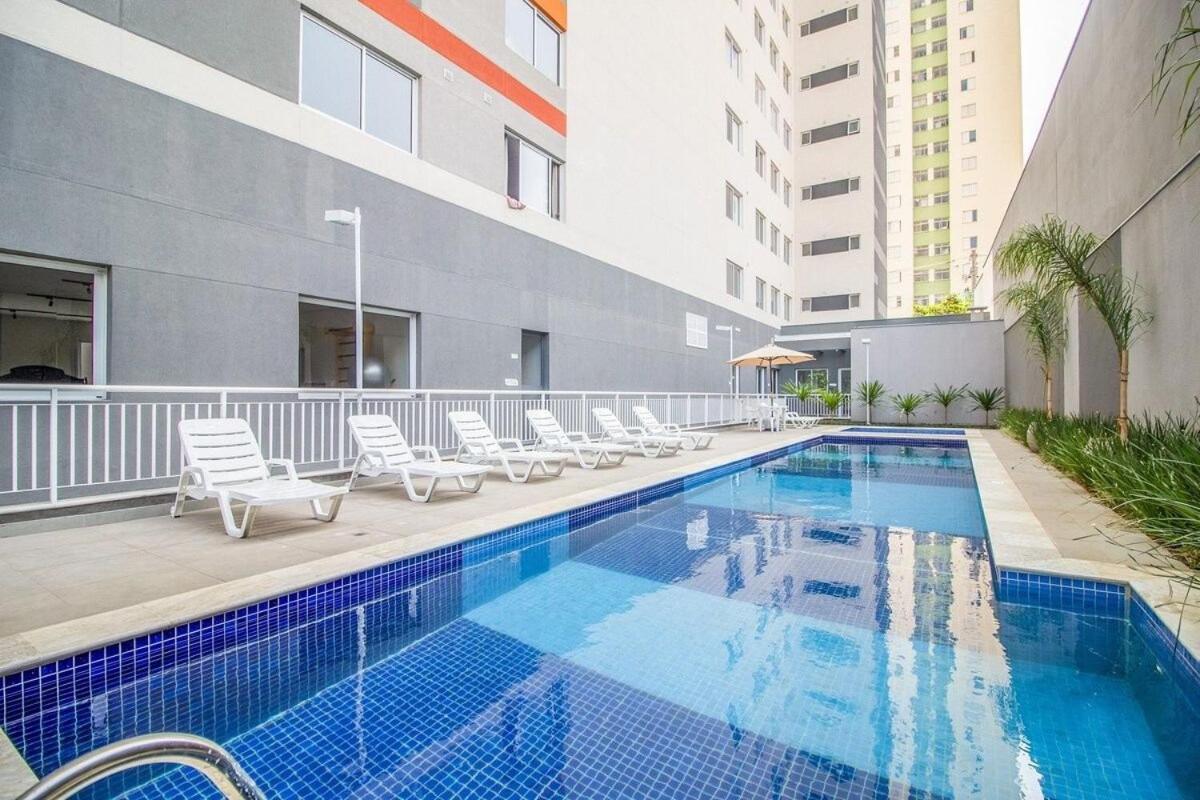 Rubi Studio No Bras Com Piscina - Metro Bras São Paulo Exterior foto